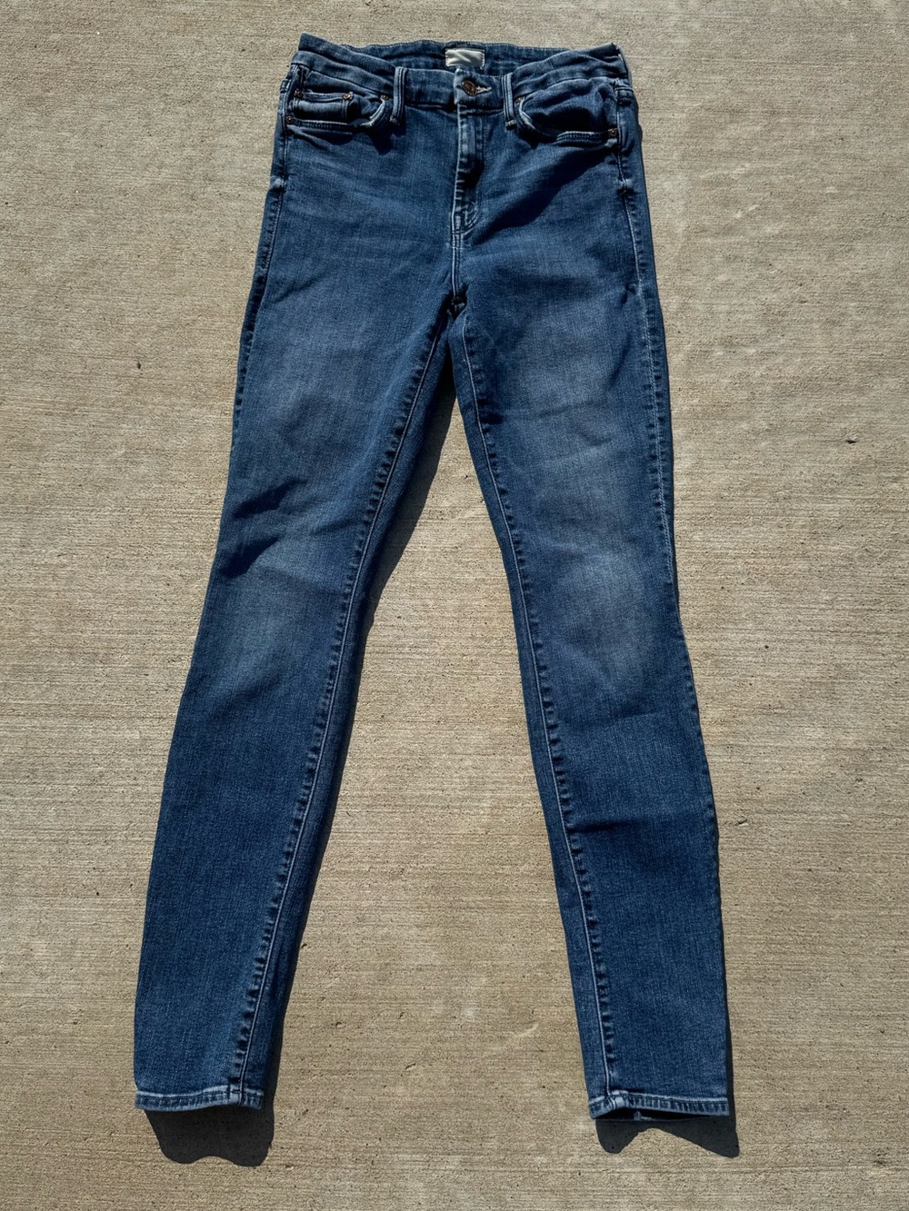 MOTHER The Looker Skinny Groovin Jeans
